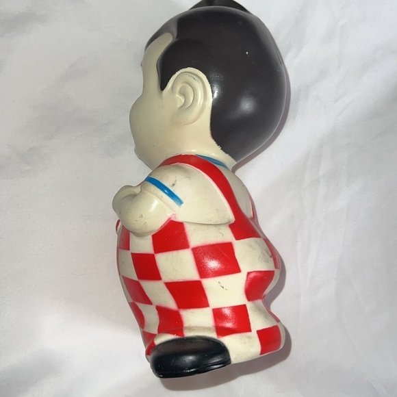 Bobs Big Boy Rubber Bank Shoneys
Restaurant Mascot Soft Plastic Money
Bank AS IS - Picture 2 of 7